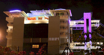 Hotel Front - Evening or Night